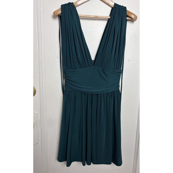 Lucy in the Sky Dresses & Skirts - Lucy In The Sky Fit & Flare Dress Dark Green Size Medium